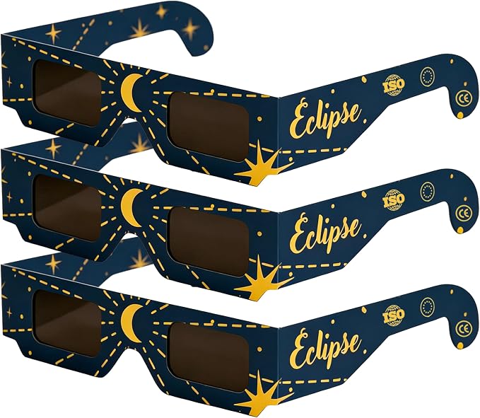 Lunettes de protection homologuées pour observer l'éclipse solaire