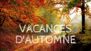 Vacances d’automne